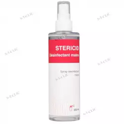 spray désinfectant mains et petit matériel 250ml– stericid
