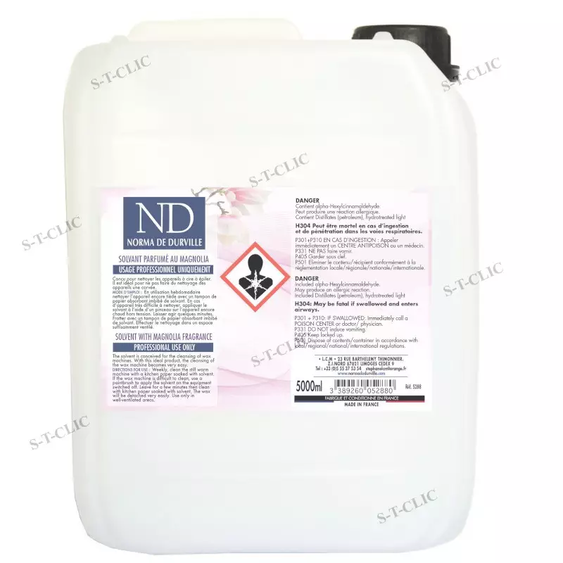 solvant cire norma de durville – 5 l