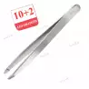 pince professionnelle inox biais 9,5 cm 10+2 offertes