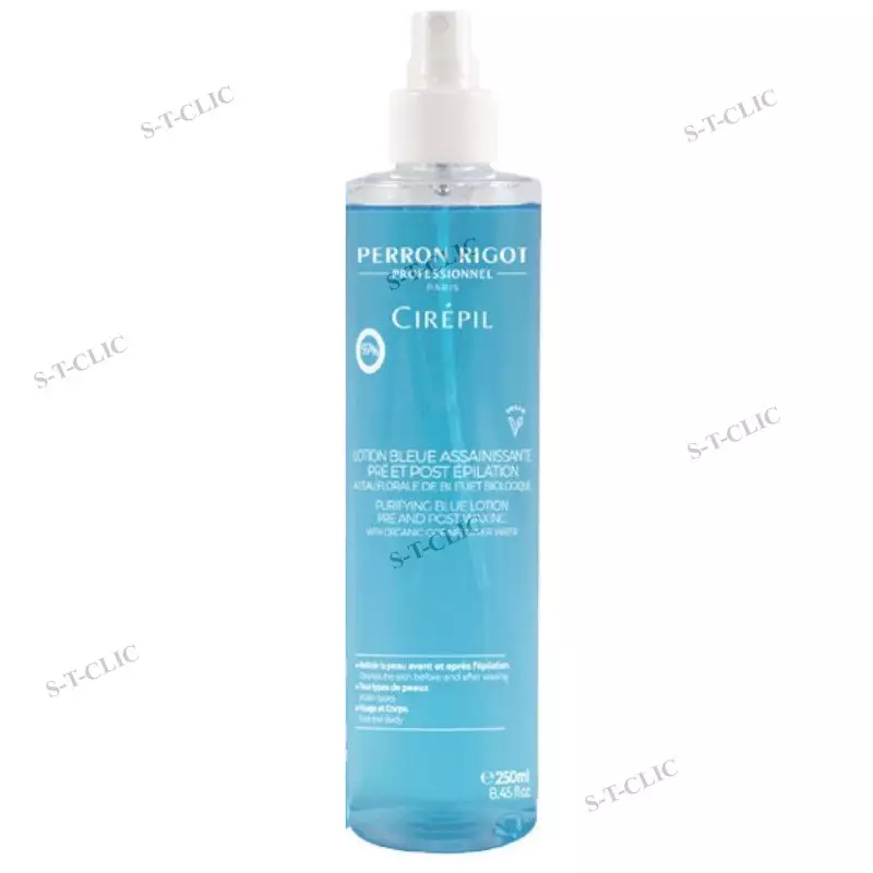 lotion bleue assainissante – perron rigot – 250 ml