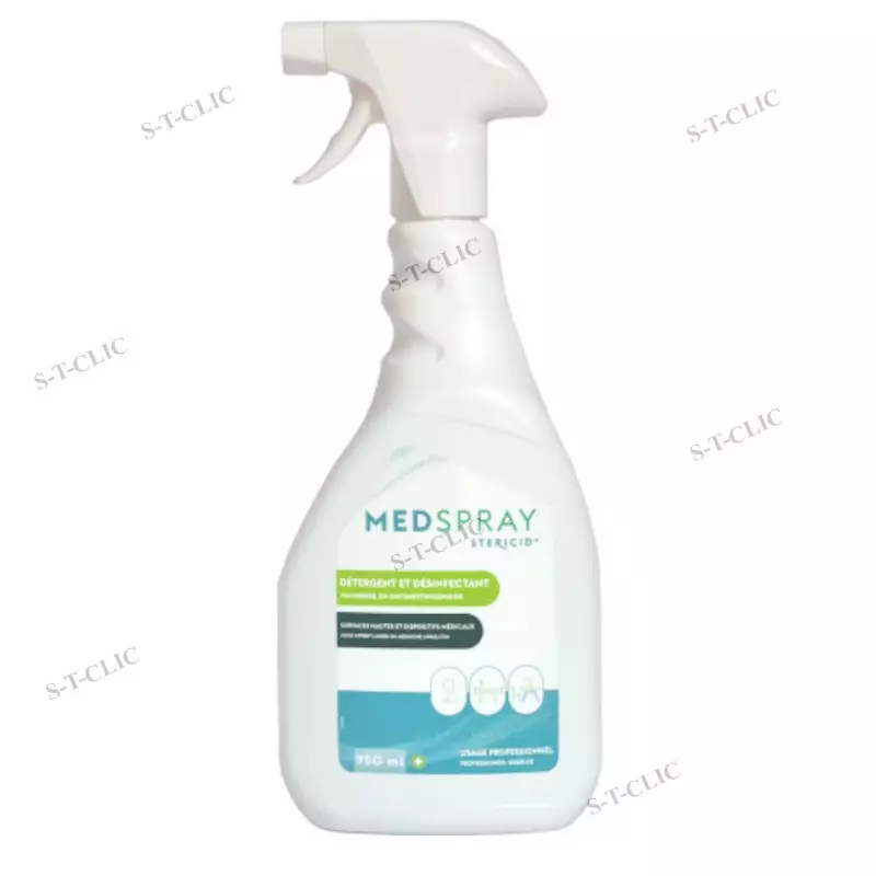 spray détergent désinfectant medspray 750 ml