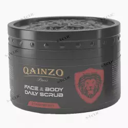 masque gommage scrub fraise qainzo 300 g