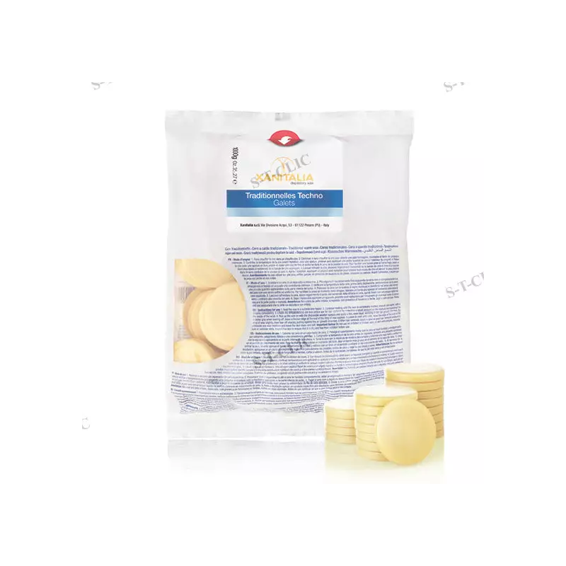 cire galet jaune 1kg recyclable