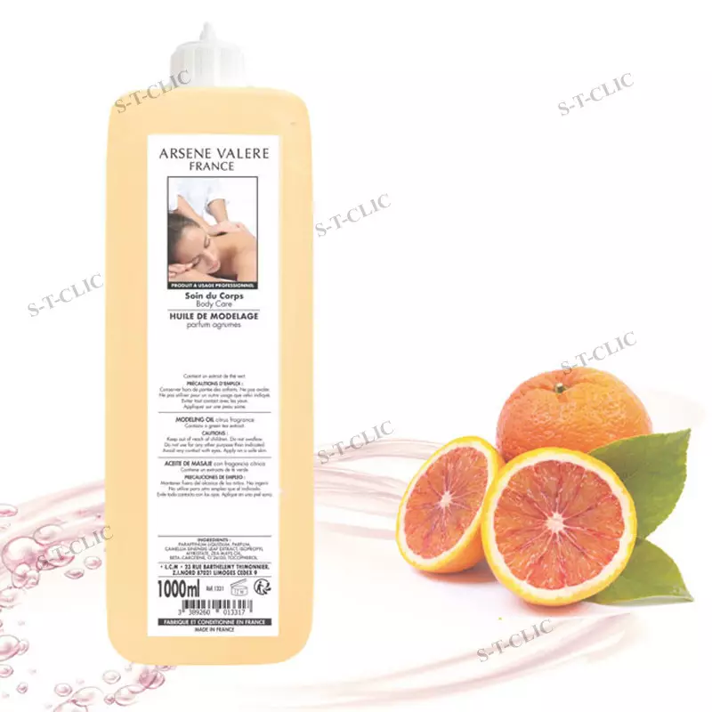 huile de massage agrumes – 1 l