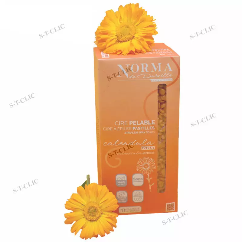 cire pelable calendula – sans colophane