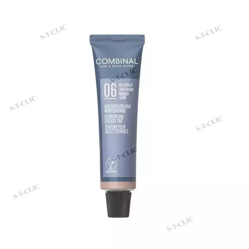 teinture cils châtain auburn – combinal – 15 ml