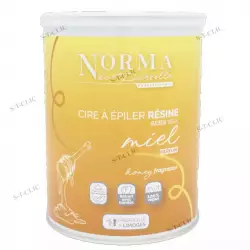 cire a epiler resine blonde parfum miel pot 800ml
