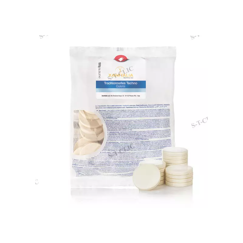 offre spéciale cire galet blanc vanille 1 kg