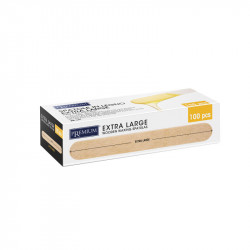 Spatules bois corps extra longues x100 – 20 × 2.5 cm