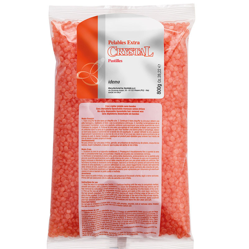 CIRE PELABLES BRASIL EXTRA CRYSTAL ORANGE SACHET 800 g