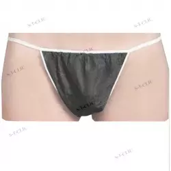 slips homme jetables – noir – lot de 100