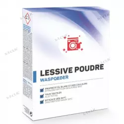 lessive en poudre – 5kg – tous textiles