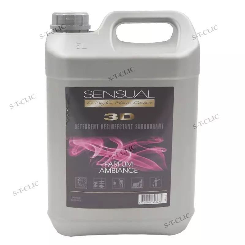 Sensual 3D – détergent désinfectant surodorant sol 5L Sensual 3D – détergent désinfectant surodorant sol 5L
