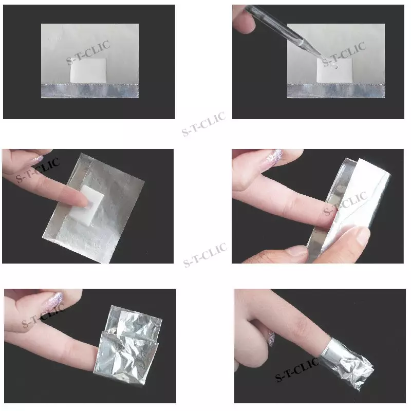 bandes aluminium dissout vernis – lot de 100