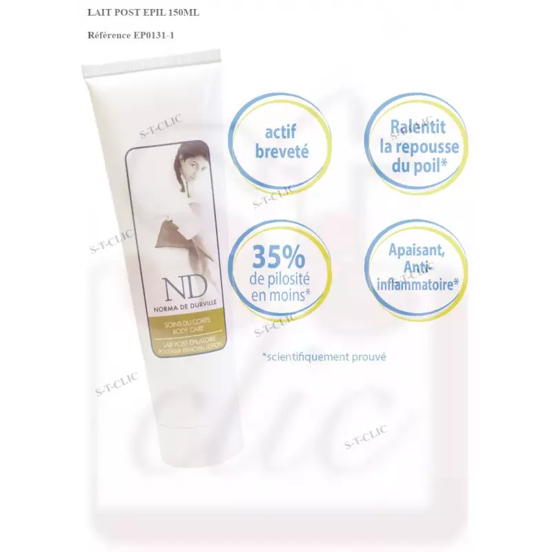 lait post-épilatoire norma de durville 150 ml-2