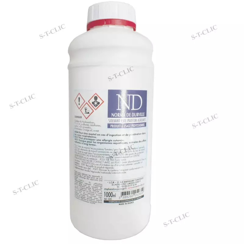 solvant cire agrumes - 1l - norma de durville